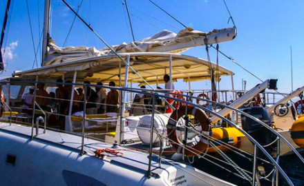 Location d’un catamaran en Méditerranée