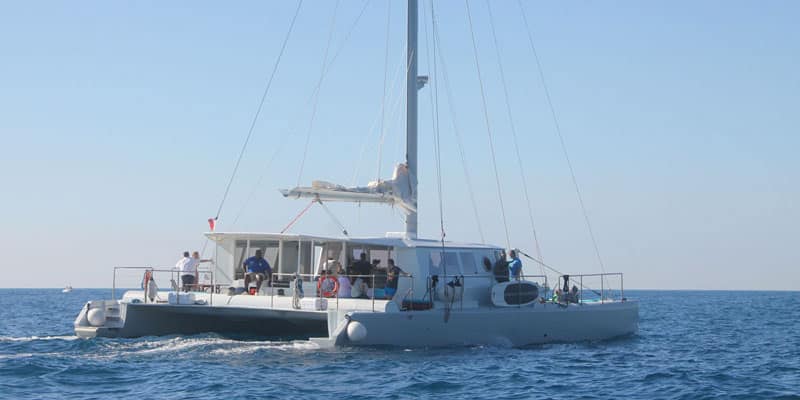 Location catamaran pour incentive ou séminaire