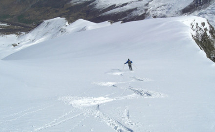 descente en ski