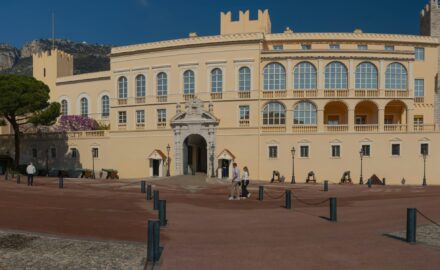 Comment s'adresser au prince de Monaco - vue du Palais princier