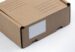 brown cardboard box on white table