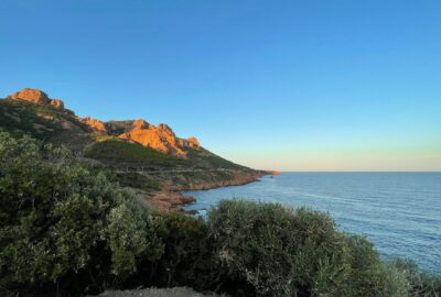 Plages naturistes Cote d'Azur - paysage mediterraneen