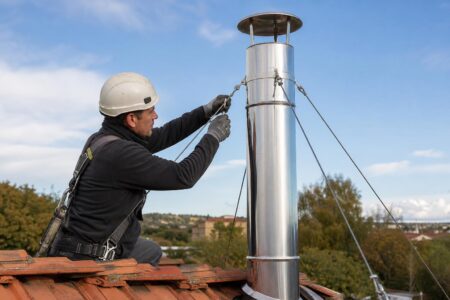 haubanage de conduit de chemin\u00e9e haubanage de conduit de chemin\u00e9e